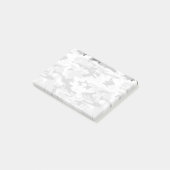 Grijze Camo, Winter Camo, Sneeuw Camouflage, Milit Post-it® Notes (Schuin)