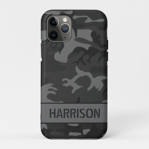 Grijze camouflage Case-Mate iPhone case