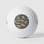 Grijze camouflage golfballen (Voorkant)