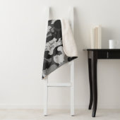 Grijze Camouflage Katten Pattern Grey Kitty Cats C Sherpa Deken (In situ)