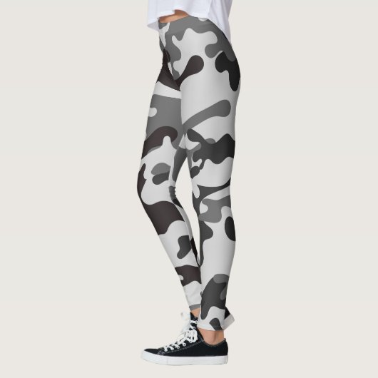 grijze camouflage leggings , sport leggings (Links)