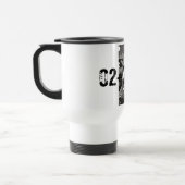 Grijze camouflage reisbeker (Links)