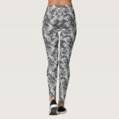 Grijze camouflageleggings leggings (Achterkant)