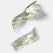 Grijze Camouflagepatroon Satijnen Lint (Achterkant)