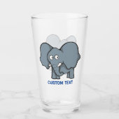 Grijze Cartoon Glas (Voorkant)