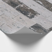 Grijze cementwand cadeaupapier (Hoek)