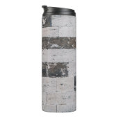 Grijze cementwand thermosbeker (Geroteerd rechts)