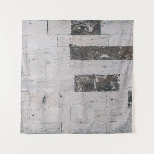Grijze cementwand wandkleed