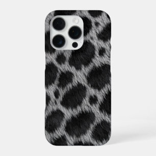 grijze cheetah iPhone 16 Pro Max Hoesje