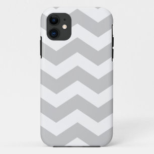 Grijze Chevron Patroon Case-Mate iPhone 5 Hoesje