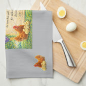 Grijze Christian Keukenhanddoek (Quarter Fold)