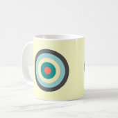 Grijze combinatie Bullseye Koffiemok (Voorkant links)
