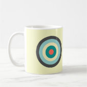 Grijze combinatie Bullseye Koffiemok (Links)