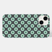 Grijze combinatiecirkels van Shirley Taylor Case-Mate iPhone Case (Achterkant (horizontaal))