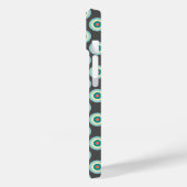 Grijze combinatiecirkels van Shirley Taylor Case-Mate iPhone Case (Achterkant / Links)