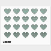 Grijze combinatiecirkels van Shirley Taylor Hart Sticker (Vel)