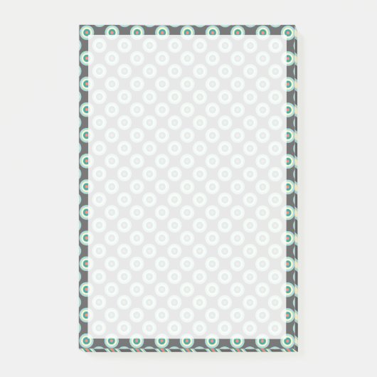 Grijze combinatiecirkels van Shirley Taylor Post-it® Notes (Voorkant)