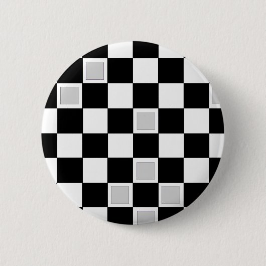 Grijze controleurs ronde button 5,7 cm (Voorkant)