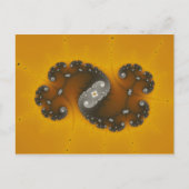 Grijze creatie - Fractaal Briefkaart (Voorkant)