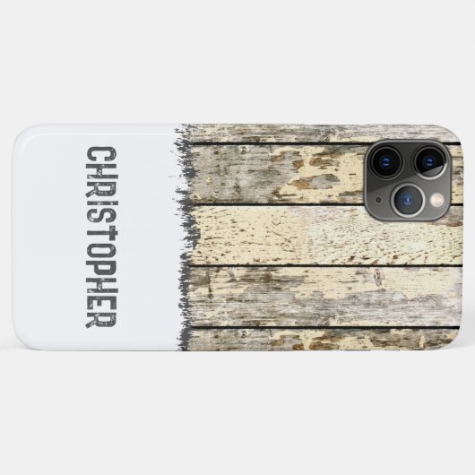 Grijze crème en witte bijthout Case-Mate iPhone case (Achterkant (horizontaal))