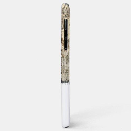 Grijze crème en witte bijthout Case-Mate iPhone case (Achterkant/links)