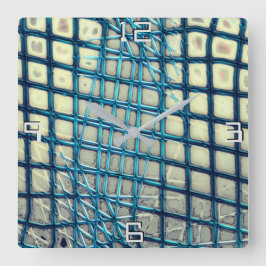 Grijze cyaangrijs, vergelijkbaar met de hoek van h vierkante klok