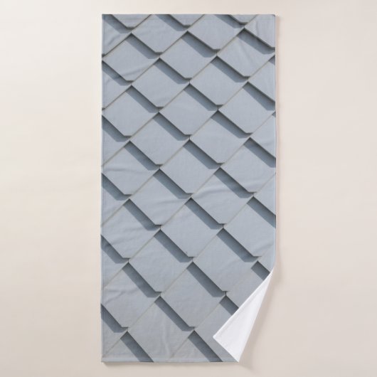 Grijze dakgordels badhanddoek (Badhanddoek)
