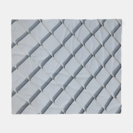 Grijze dakgordels fleece deken (Voorkant (Horizontaal))