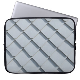 Grijze dakgordels laptop sleeve