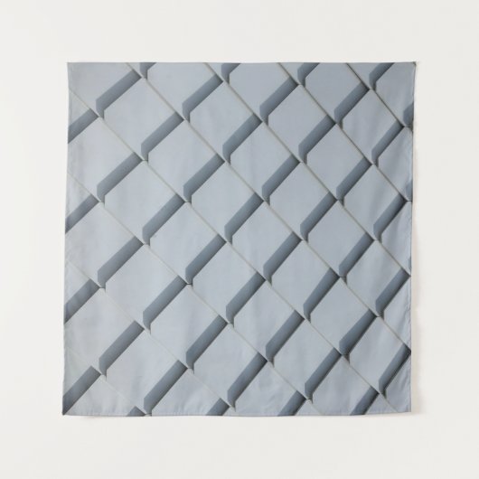 Grijze dakgordels wandkleed (Voorkant (horizontaal))