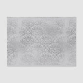 grijze Damask Tissuepapier (Voorkant)