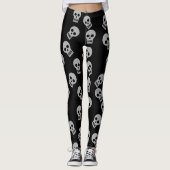 Grijze de Leggings van de Confettien van de (Voorkant)