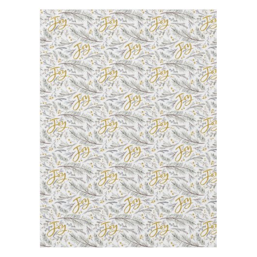 Grijze dennen twijgen tafelkleed (Voorkant)