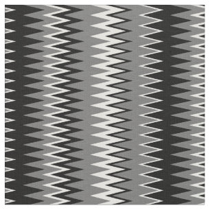 Grijze diagonaal Geometrische stip Zag Stof