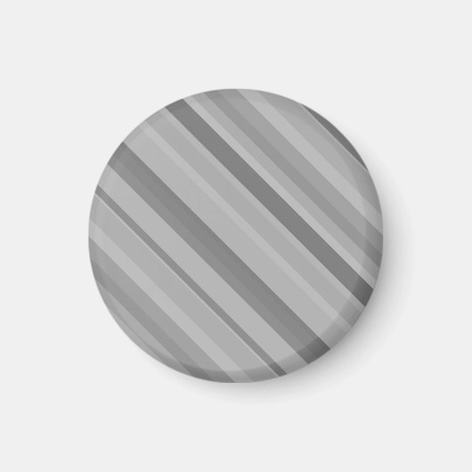Grijze diagonale strepen magneet (Voorkant)