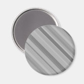 Grijze diagonale strepen magneet (Voorkant / Achterkant)