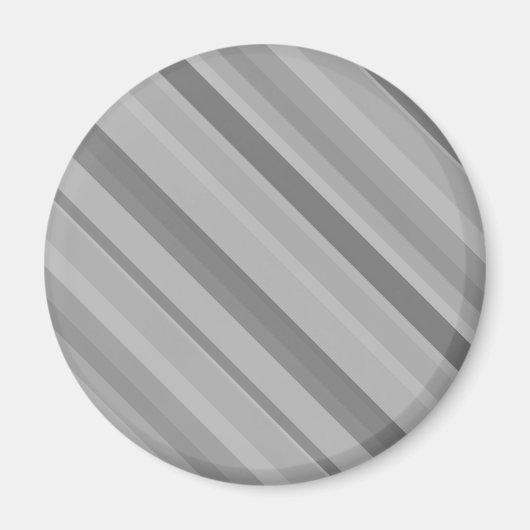 Grijze diagonale strepen magneet (Voorkant)