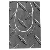 Grijze diamantBord Medium Cadeauzakje (Voorkant)