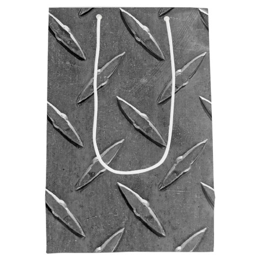 Grijze diamantBord Medium Cadeauzakje (Achterkant)