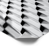 Grijze digitale achtergrond poster (Hoek)