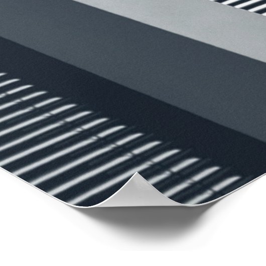 Grijze digitale achtergrond poster (Hoek)