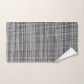 Grijze doek bad handdoek (Handdoek)