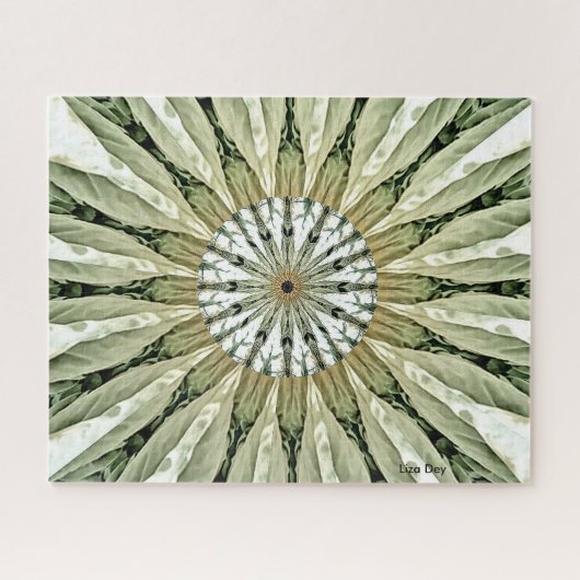 Grijze Doezelzaagpuzzel Legpuzzel (Horizontaal)