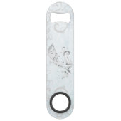 Grijze dolfijn Aangepast flesopent Speed Flessenopener (Achterkant)