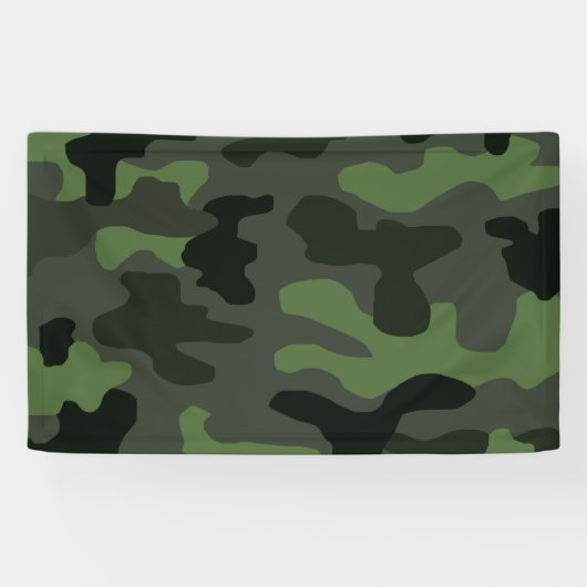 Grijze, donkergroene camouflage nr. 14, mok voor g spandoek (Horizontaal)