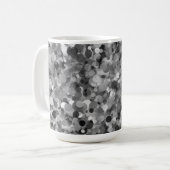 Grijze Dot 15oz Mok (Voorkant links)