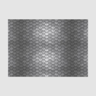 Grijze draak Schaal Fantasy Gift Tissue Paper Tissuepapier