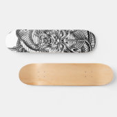 grijze draak skateboard (Horizontaal)