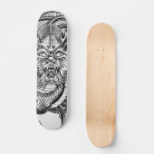 grijze draak skateboard (Voorkant)