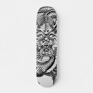 grijze draak skateboard